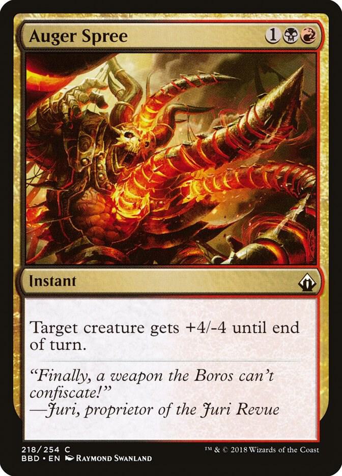 Auger Spree, Battlebond 218