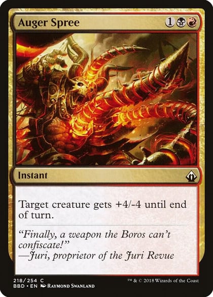 Auger Spree, Battlebond 218