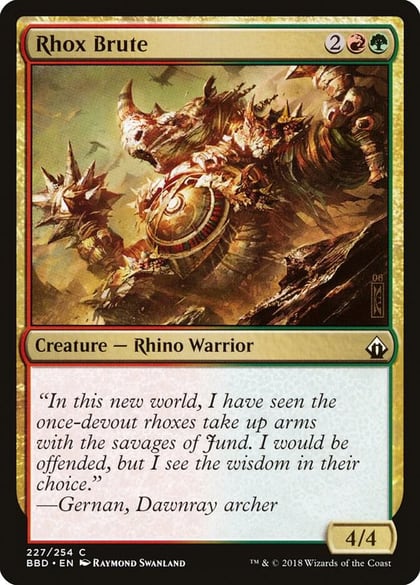 Rhox Brute, Battlebond 227