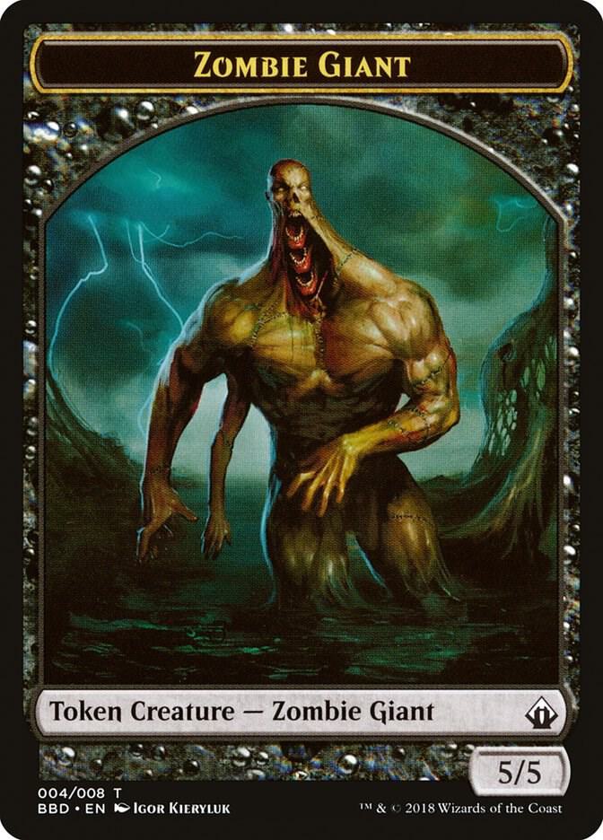 Zombie Giant Token, Battlebond 4