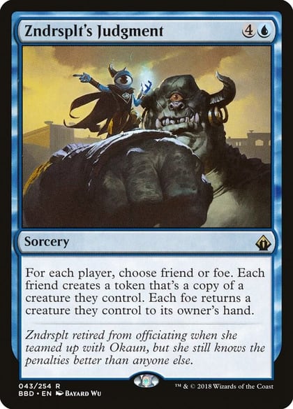Zndrsplt's Judgment, Battlebond 43