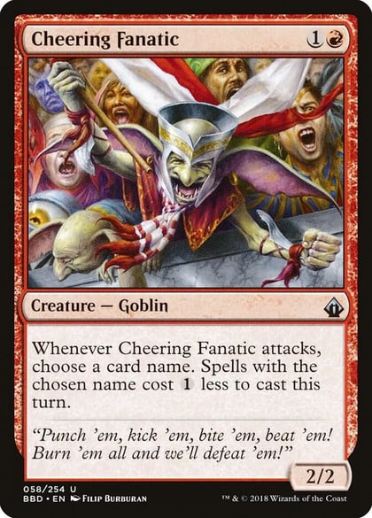 Cheering Fanatic, Battlebond 58