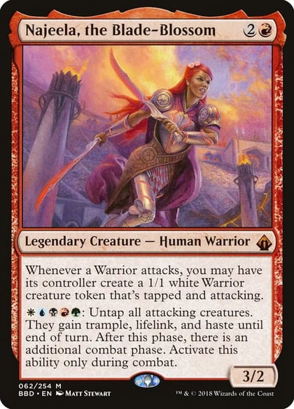 Najeela, the Blade-Blossom, Battlebond 62