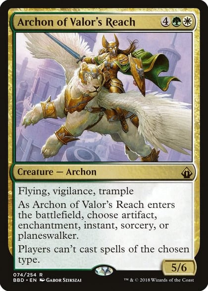 Archon of Valor's Reach, Battlebond 74