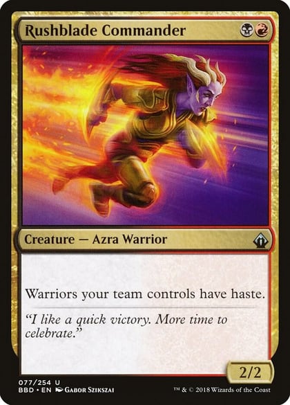Rushblade Commander, Battlebond 77