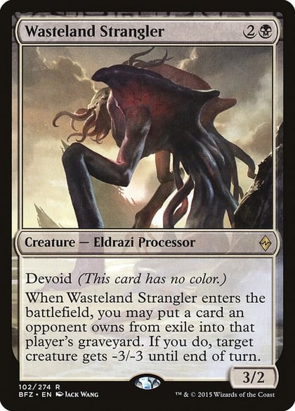 Wasteland Strangler, Battle for Zendikar 102