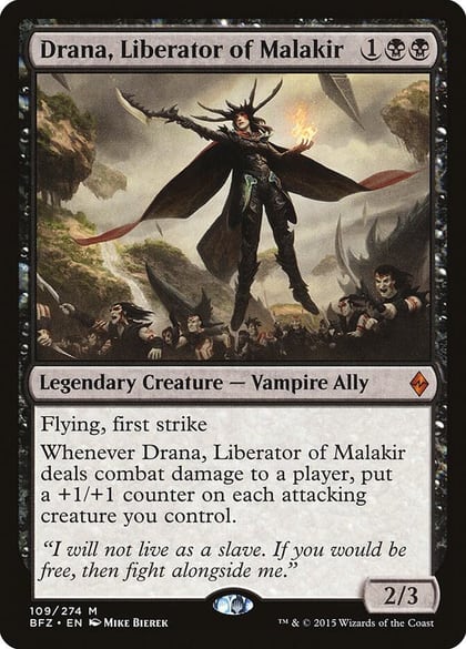 Drana, Liberator of Malakir, Battle for Zendikar 109