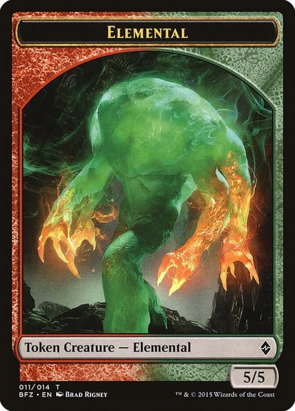 Elemental Token (011), Battle for Zendikar 11