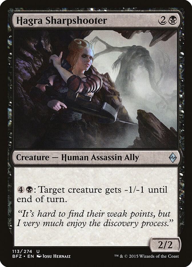 Hagra Sharpshooter, Battle for Zendikar 113