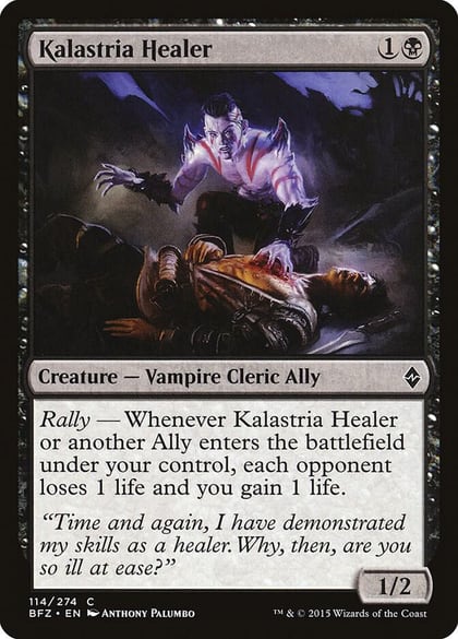 Kalastria Healer, Battle for Zendikar 114