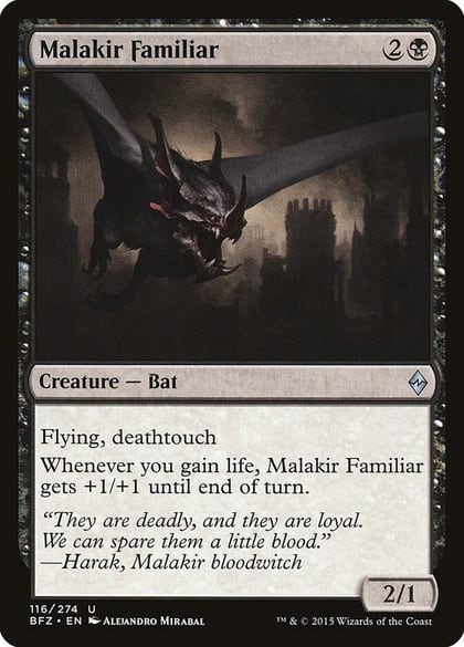 Malakir Familiar, Battle for Zendikar 116