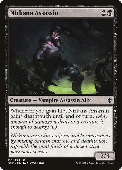 Nirkana Assassin, Battle for Zendikar 118