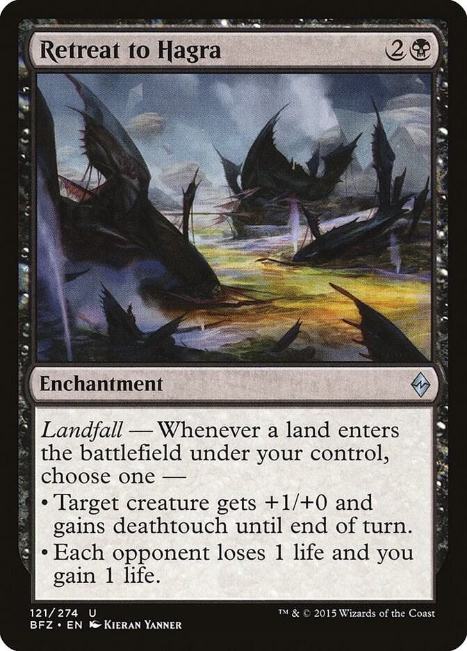 Retreat to Hagra, Battle for Zendikar 121