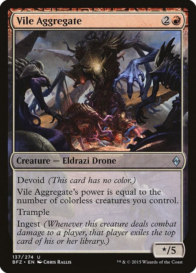 Vile Aggregate, Battle for Zendikar 137