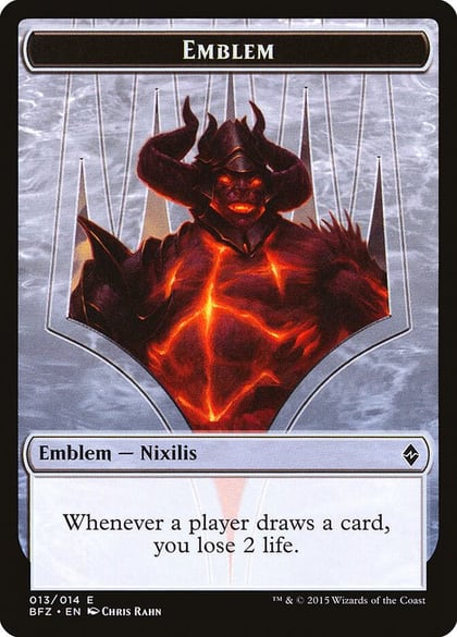Emblem - Ob Nixilis Reignited, Battle for Zendikar 13