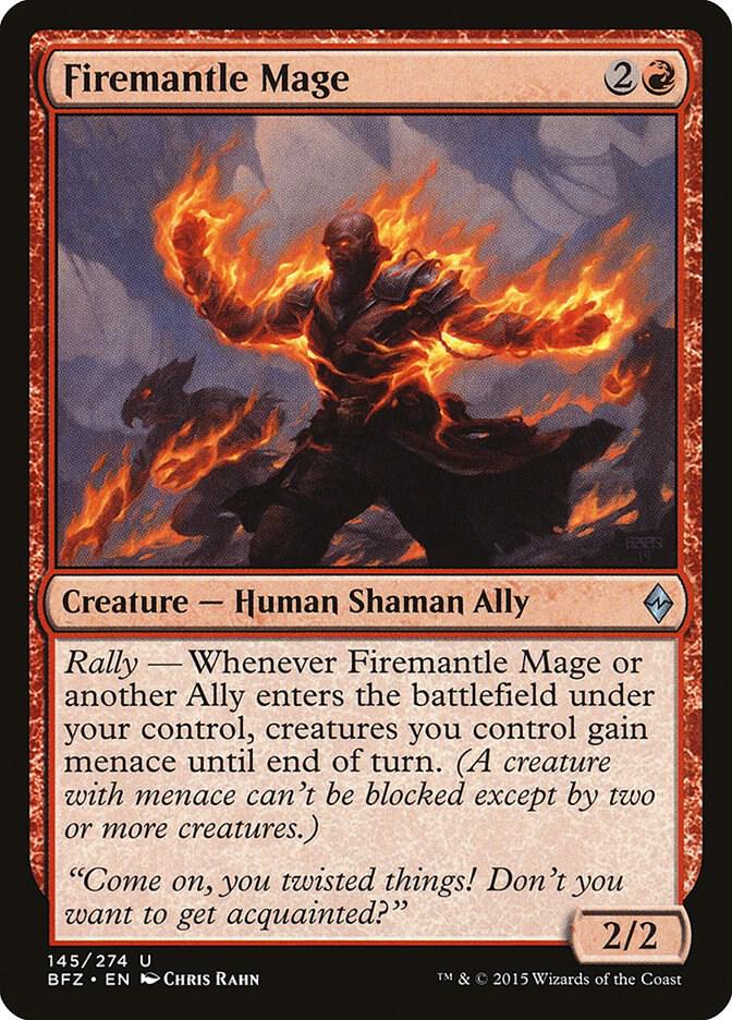 Firemantle Mage, Battle for Zendikar 145