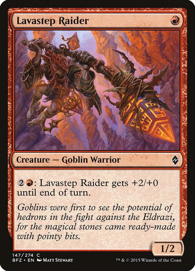 Lavastep Raider, Battle for Zendikar 147