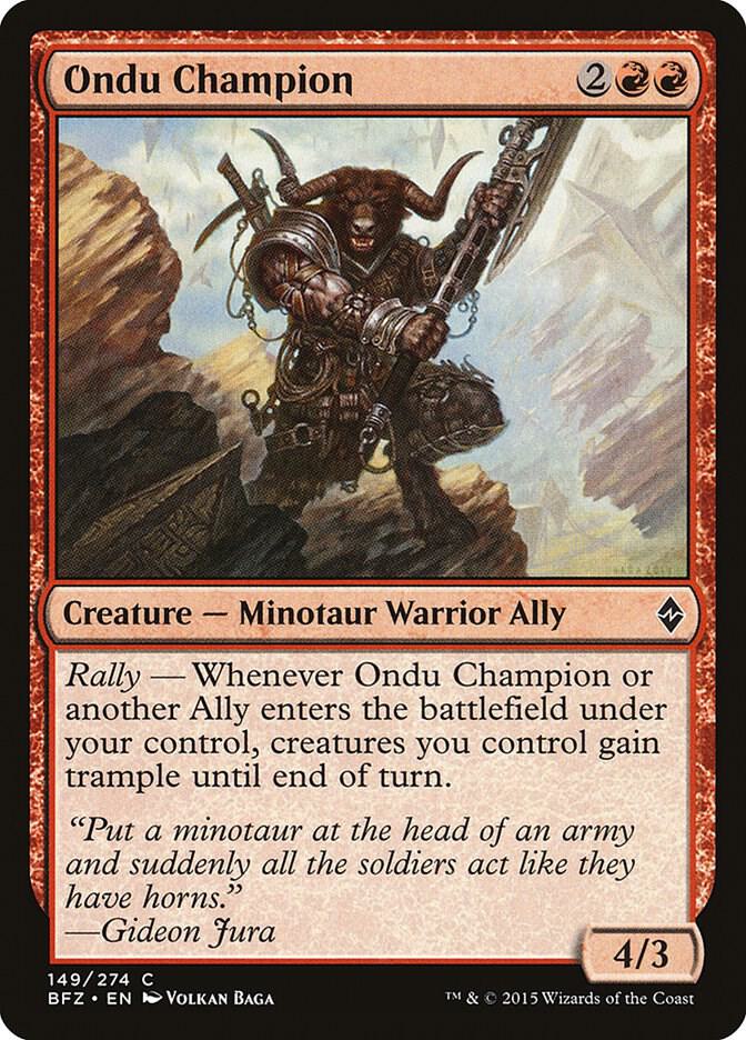 Ondu Champion, Battle for Zendikar 149
