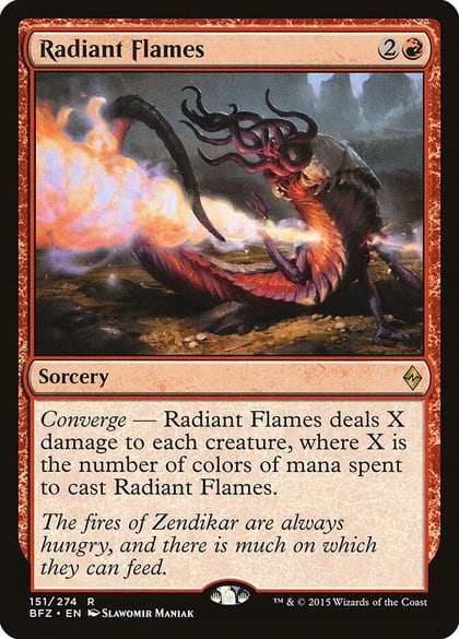Radiant Flames, Battle for Zendikar 151