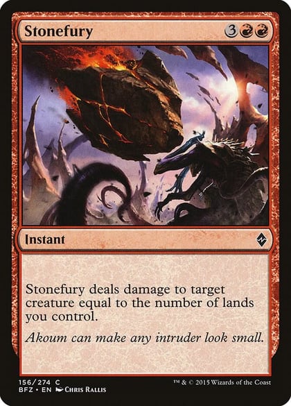 Stonefury, Battle for Zendikar 156