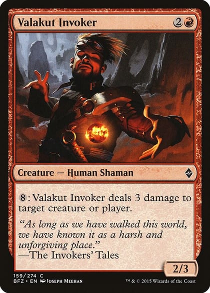 Valakut Invoker, Battle for Zendikar 159