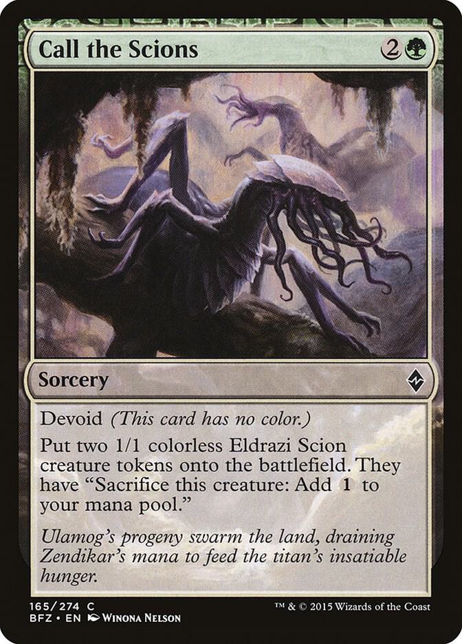 Call the Scions, Battle for Zendikar 165