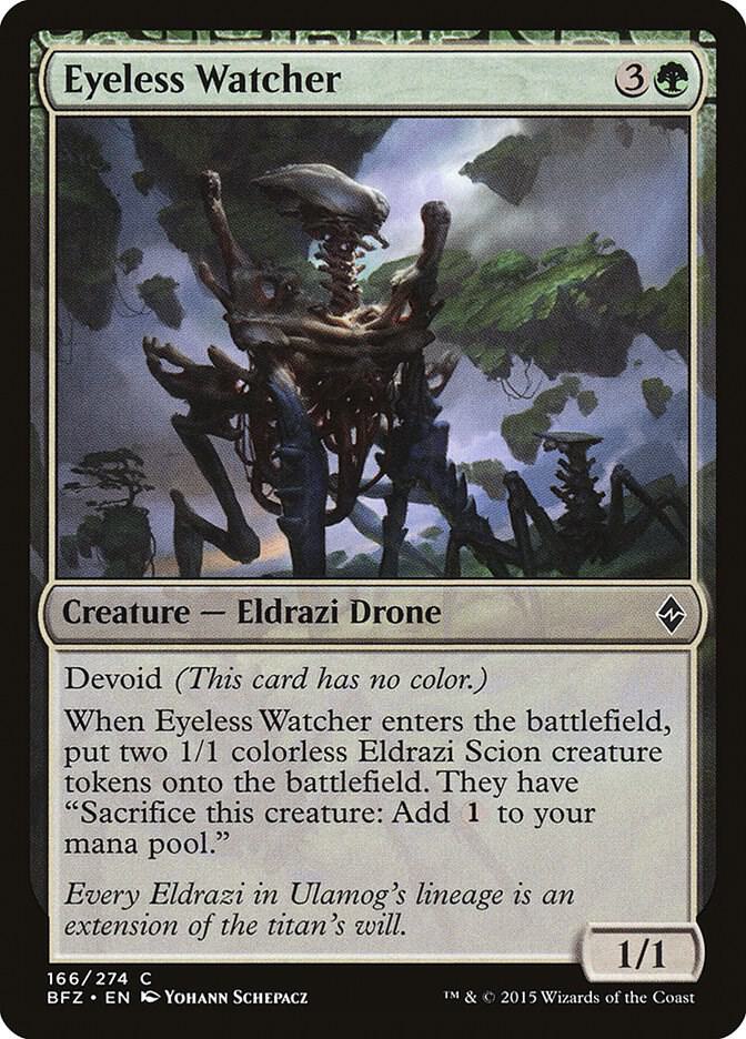 Eyeless Watcher, Battle for Zendikar 166