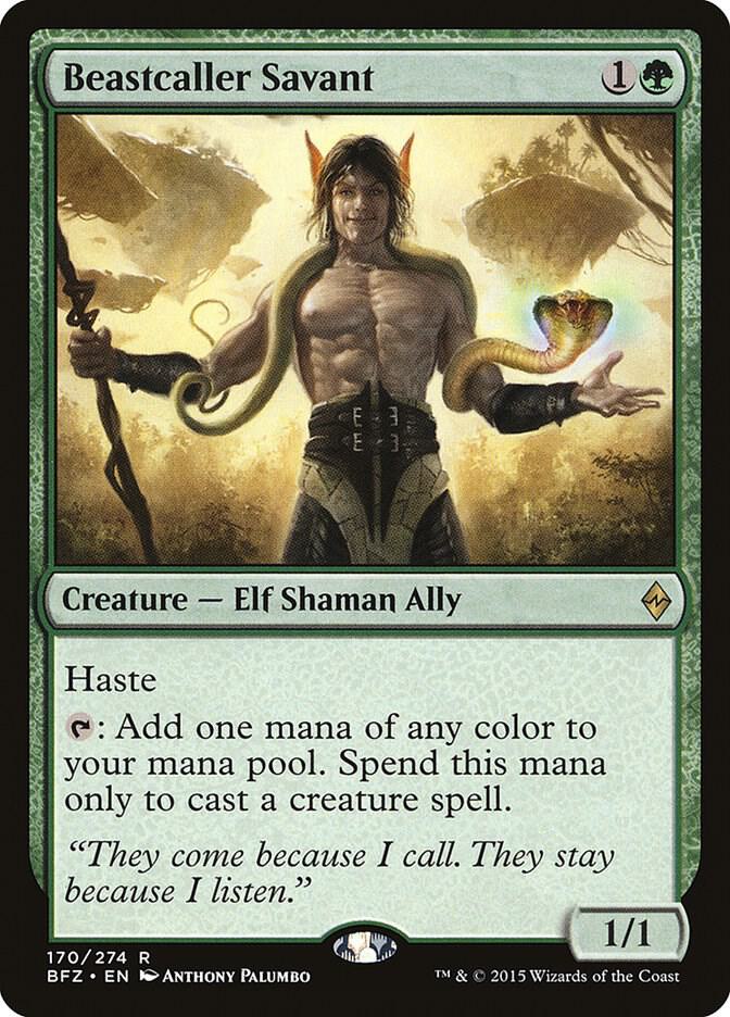 Beastcaller Savant, Battle for Zendikar 170