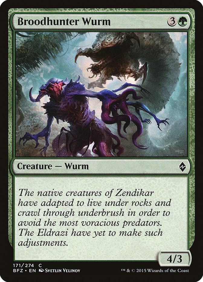 Broodhunter Wurm, Battle for Zendikar 171