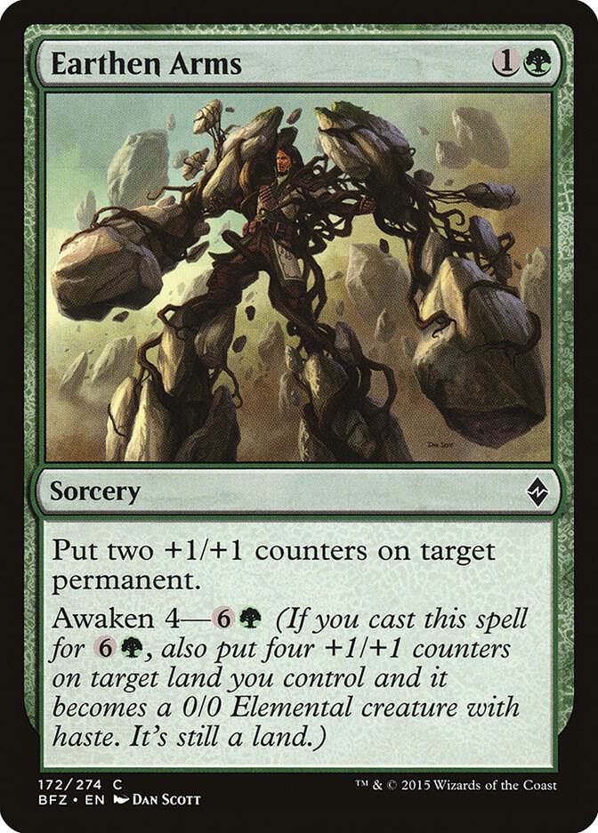 Earthen Arms, Battle for Zendikar 172