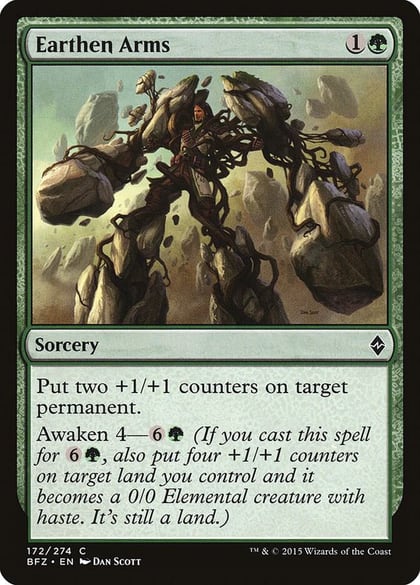Earthen Arms, Battle for Zendikar 172