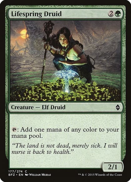 Lifespring Druid, Battle for Zendikar 177