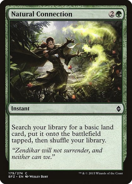 Natural Connection, Battle for Zendikar 179