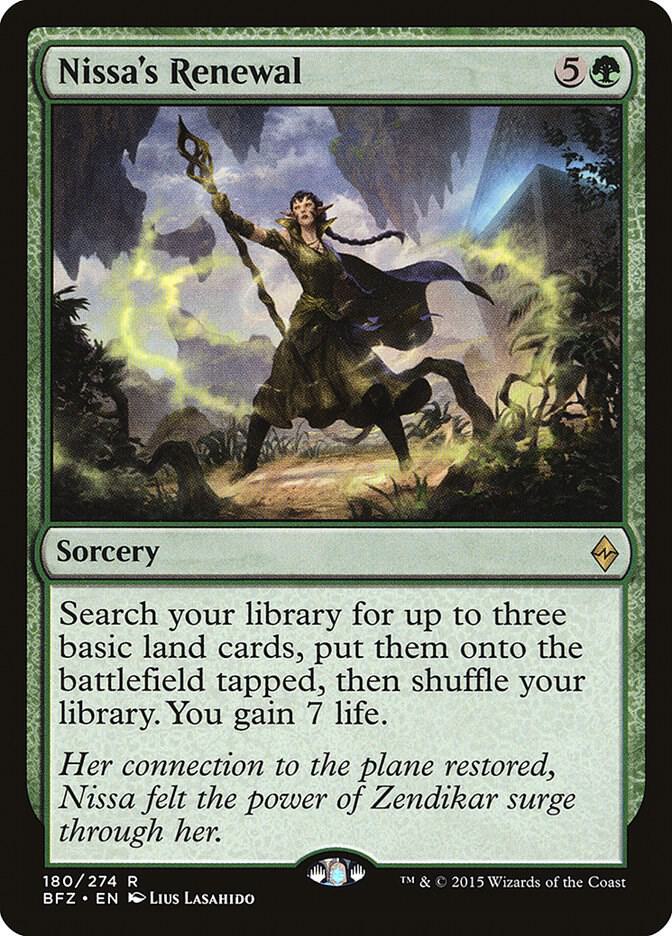 Nissa's Renewal, Battle for Zendikar 180