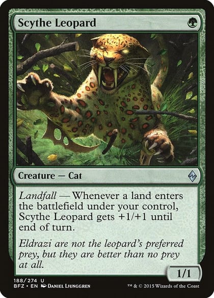Scythe Leopard, Battle for Zendikar 188