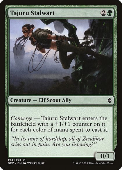 Tajuru Stalwart, Battle for Zendikar 194