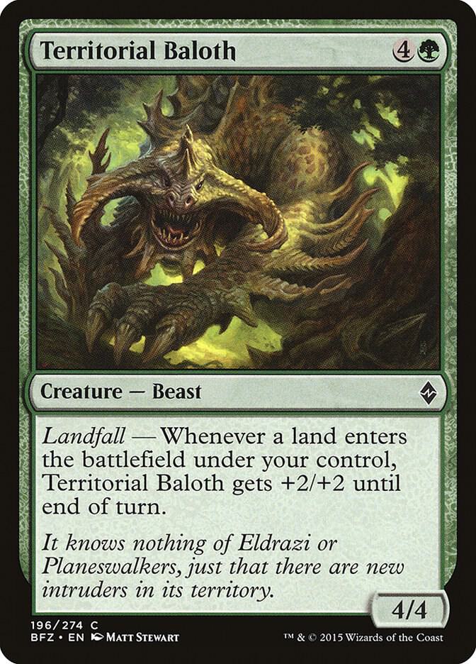 Territorial Baloth, Battle for Zendikar 196