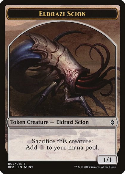 Eldrazi Scion Token (002), Battle for Zendikar 2