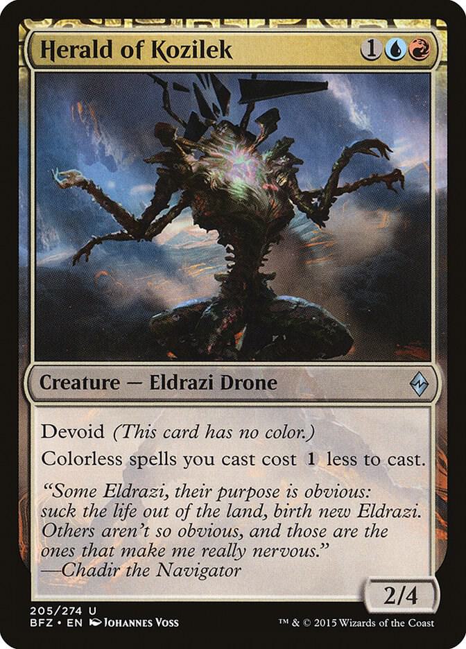 Herald of Kozilek, Battle for Zendikar 205