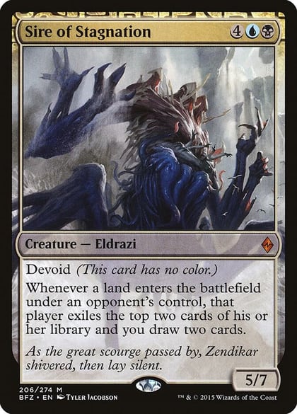 Sire of Stagnation, Battle for Zendikar 206