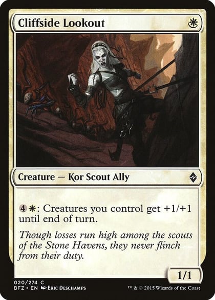 Cliffside Lookout, Battle for Zendikar 20