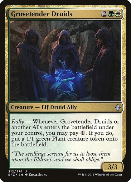 Grovetender Druids, Battle for Zendikar 212