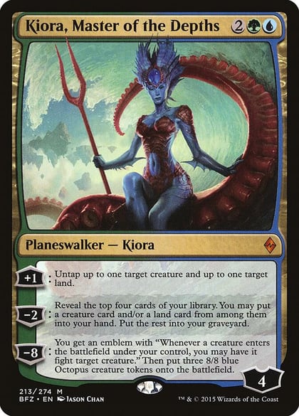 Kiora, Master of the Depths, Battle for Zendikar 213