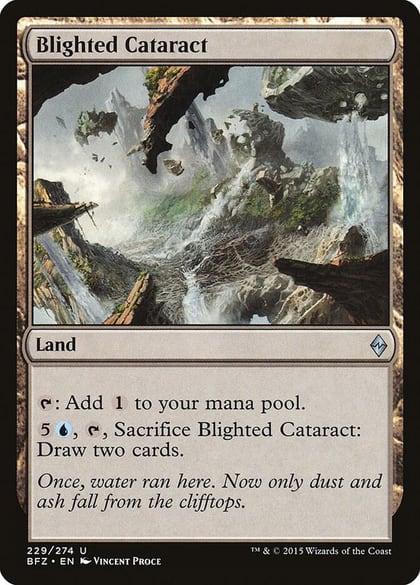 Blighted Cataract, Battle for Zendikar 229