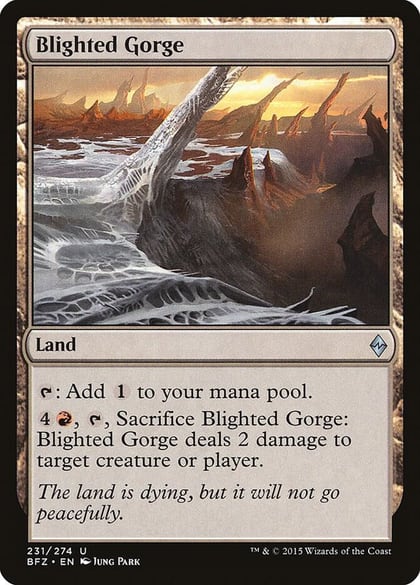 Blighted Gorge, Battle for Zendikar 231