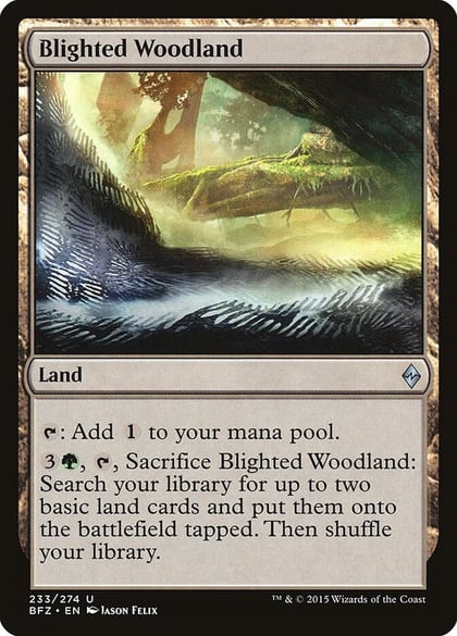 Blighted Woodland, Battle for Zendikar 233