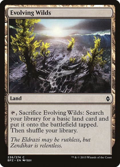 Evolving Wilds, Battle for Zendikar 236