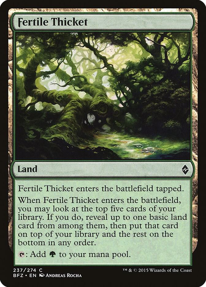 Fertile Thicket, Battle for Zendikar 237