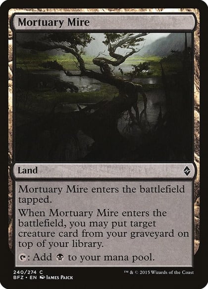 Mortuary Mire, Battle for Zendikar 240