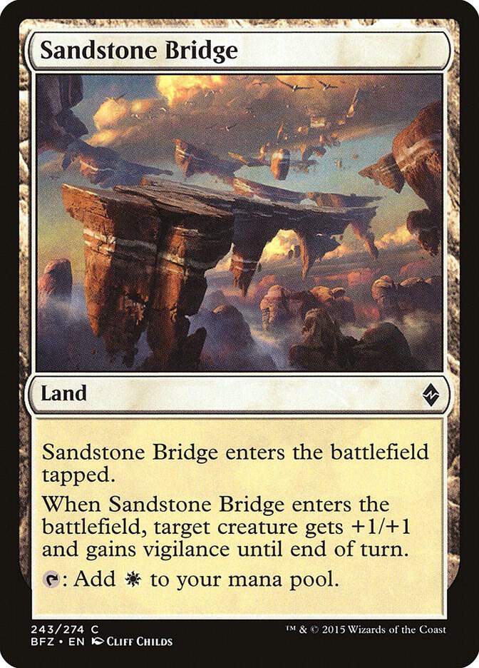 Sandstone Bridge, Battle for Zendikar 243